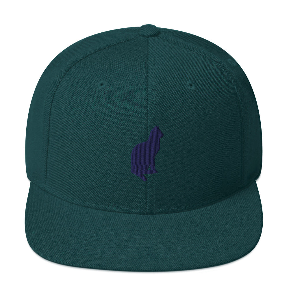 Cat Polo Snapback Hat